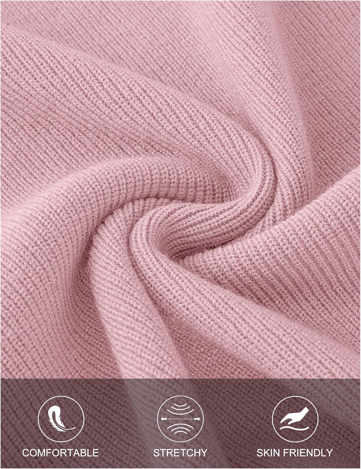 imageZESICA Womens Off The Shoulder Short Sleeve Sweater Tops 2026 Summer Casual Ruched Knit Going Out Trendy Spring ShirtsPink