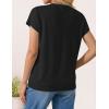 ZESICA Women’s Summer Wool Blend Short Sleeve Sweater Top 2026 Business Casual Lightweight Trendy Tank Tops(Black)