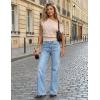 ZESICA Women’s Summer Off Shoulder Short Sleeve Sweater Vest 2026 Floral Knit Loose Going Out Tops Trendy Cute Clothes(Almond)