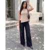 ZESICA Womens Boat Neck Cap Sleeve Tops Dressy Casual Peplum Shirts 2026 Summer Tunic Blouses Fashion Trendy Clothes(Apricot)