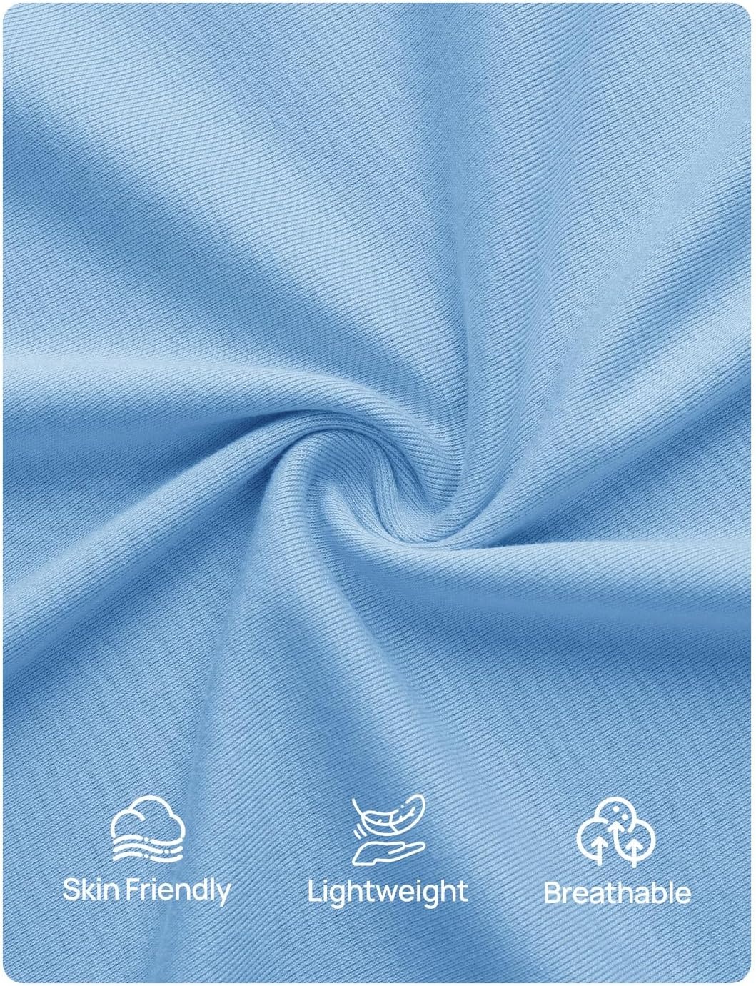 image:imageZESICA Womens Cowl Neck Business Casual Tank Tops 2026 Summer Sleeveless Knit Shirts Work Dressy BlousesSkyblue