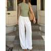 ZESICA Women’s 2026 Summer Off Shoulder Tops Going Out Sexy Y2k Shirts Spring Cap Sleeve Ruched Asymmetrical Blouses(Sage)