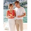 ZESICA Womens Sleeveless Tank Tops 2026 V Neck Ribbed Knit Shirts Summer Casual Cute Y2K Sweater Vest(Orange)