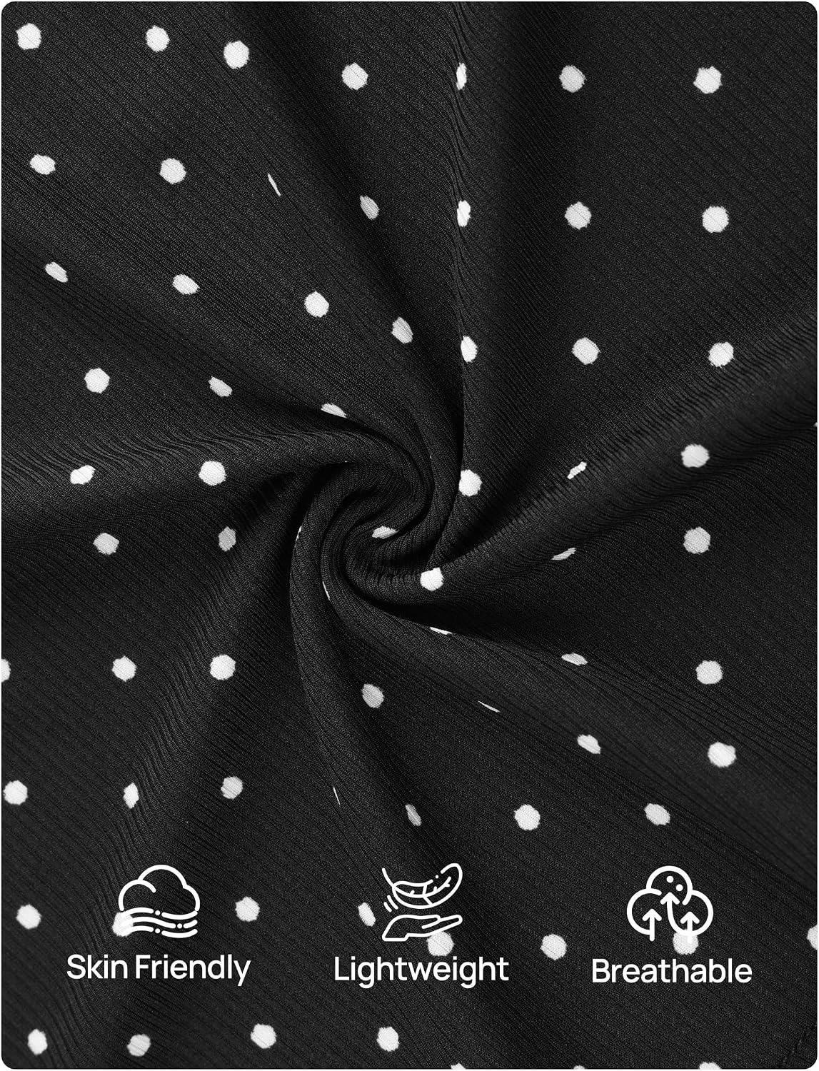 image:imageZESICA Womens Cute Summer Going Out Tank Tops 2026 Y2K Trendy Tie Shoulder Boat Neck Ruch Fitted ShirtsBlack Dot