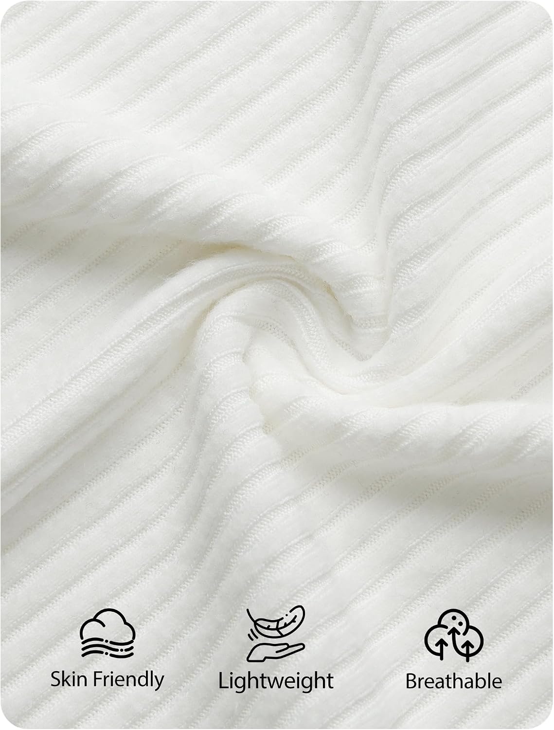 image:imageZESICA Asymmetrical Neck Long Sleeve Shirts for Women 2026 Going Out Tops Ribbed Knit Tops Ruched Waist Tshirts Slim Fit Shirts Office Work Outfits Business Casual TShirts Fall Winter ClothesWhite