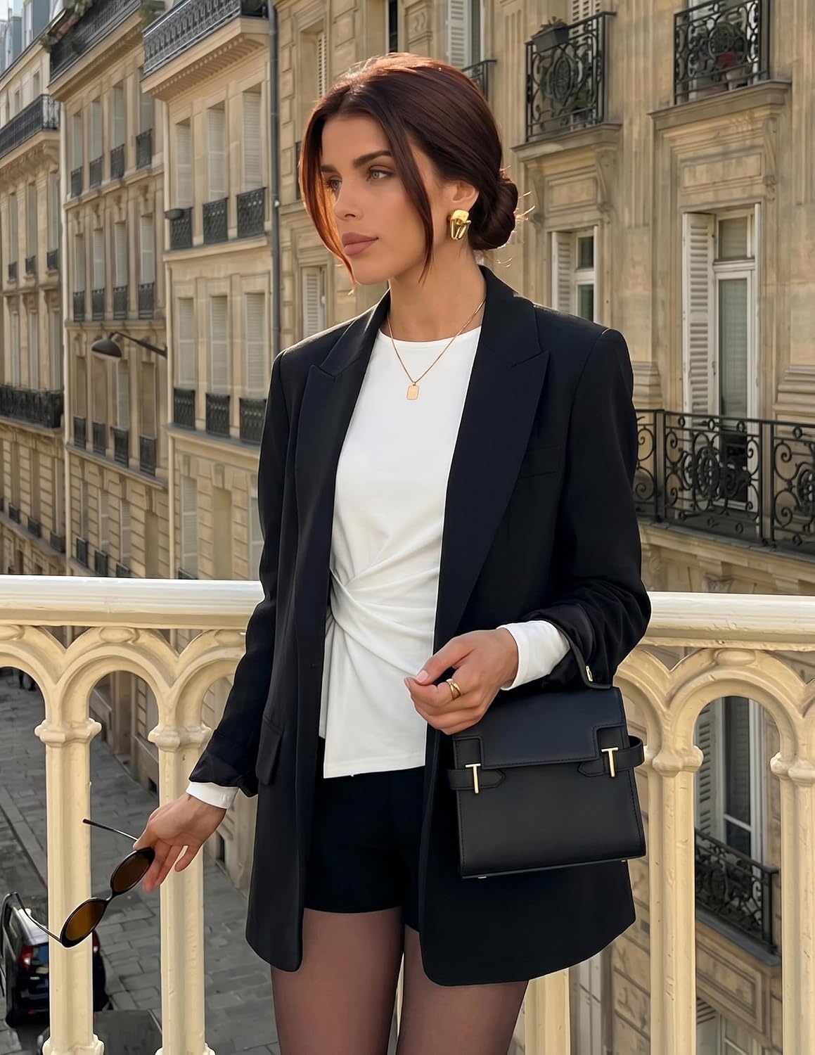 image:imageZESICA Womens Fall Long Sleeve Peplum Business Casual Tops Boat Neck Asymmetrical Tunic Blouse Comfy Soft Fabric Work Ofiice Outfits Fashion Trendy ClothesWhite