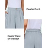 ZESICA Womens Wide Leg Dress Pants 2026 High Waisted Work Palazzo Pants Office Business Casual Flowy Trousers Slacks(Blue)