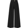 ZESICA Womens Wide Leg Dress Pants 2026 High Waisted Work Palazzo Pants Office Business Casual Flowy Trousers Slacks(Black)