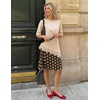 ZESICA Women’s Summer Oversized T-Shirts Asymmetrical Lace Going Out Tops(Sand)