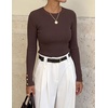 ZESICA Women’s Long Sleeve Button Soft Knit Pullover Sweaters(Taupe)