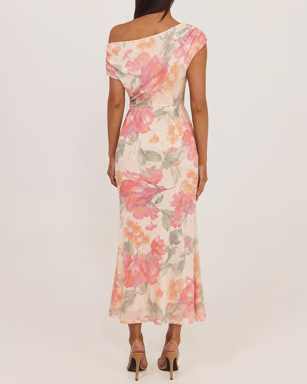 image:imageZESICA Womens Off Shoulder Floral Formal Cocktail Wedding Guest Long DressYellow