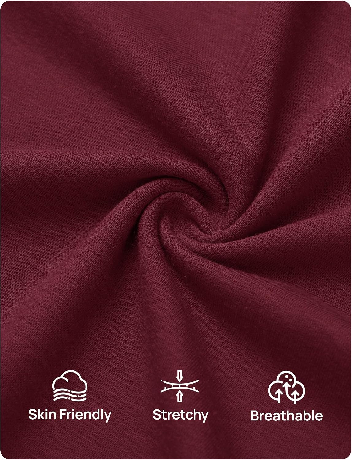 image:imageZESICA Two Piece Sets for Women Matching Lounge Set Fall OutfitsBurgundy