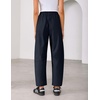 ZESICA Women’s Barrel Travel Pants with Pockets(Navy)