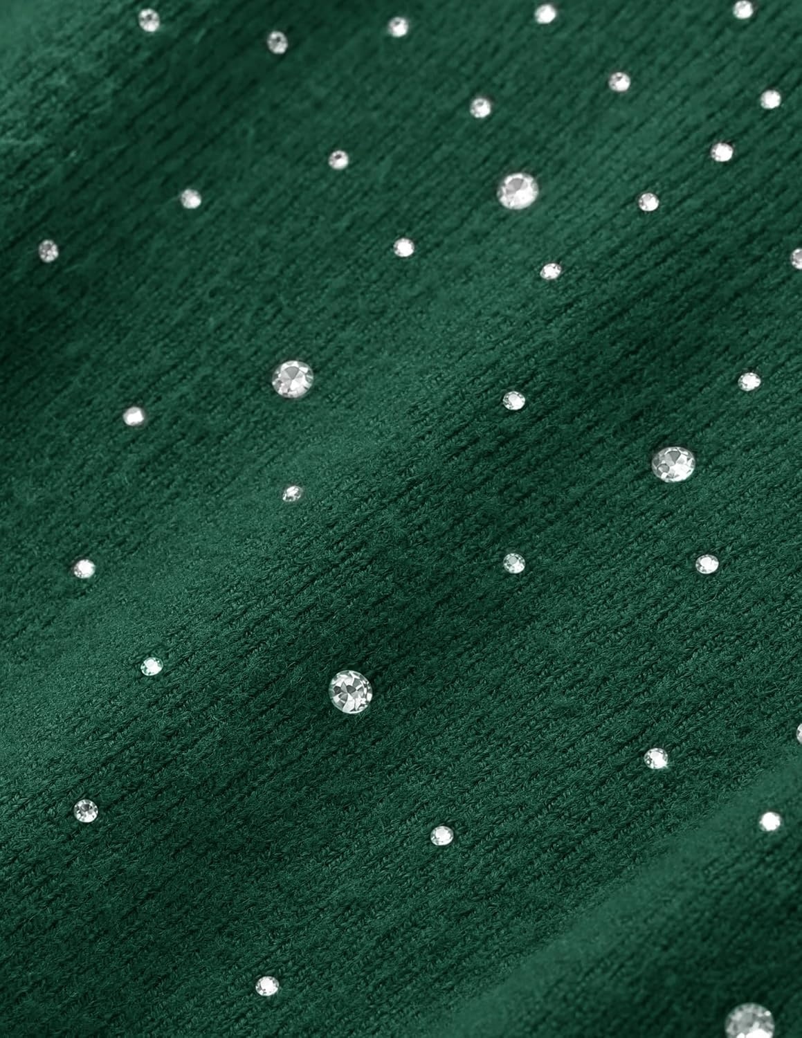 image:imageZESICA Womens Long Sleeve Bussiness Casual Fashion Knit Sweater TopsDark Green