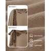 ZESICA Women’s Fall Winter Cute Bow Tie Oversized Sweaters(Camel)