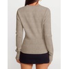 ZESICA Women’s Fall Zipper Pullover Sweaters 2026 Cozy Ribbed Knit Tops(Oatmeal)