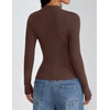 ZESICA Women’s Long Sleeve Bussiness Casual Fashion Knit Sweater Tops(Taupe)
