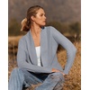 ZESICA Womens Fall Fashion Open Front Cardigan Sweaters(Grey)