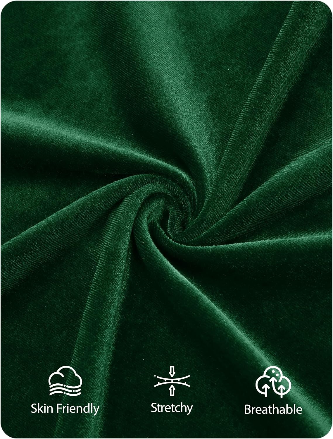 image:imageZESICA Womens Velvet Long Sleeve Off Shoulder Formal Bodycon Maxi DressGreen
