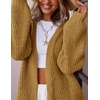 ZESICA Women’s Chunky Open Front Knit Cardigan Sweaters(Ginger)