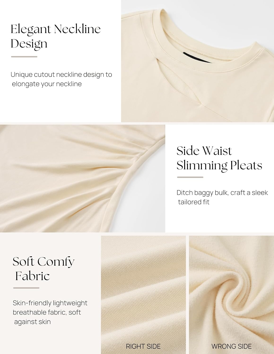 image:imageZESICA Womens 2026 Fall Long Sleeve Bodycon Wedding Guest Maxi DressBeige