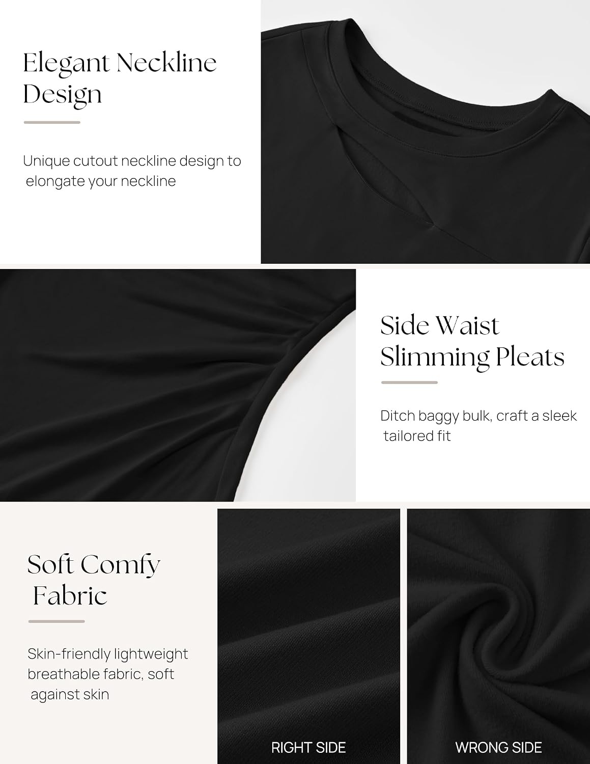 image:imageZESICA Womens 2026 Fall Long Sleeve Bodycon Wedding Guest Maxi DressBlack