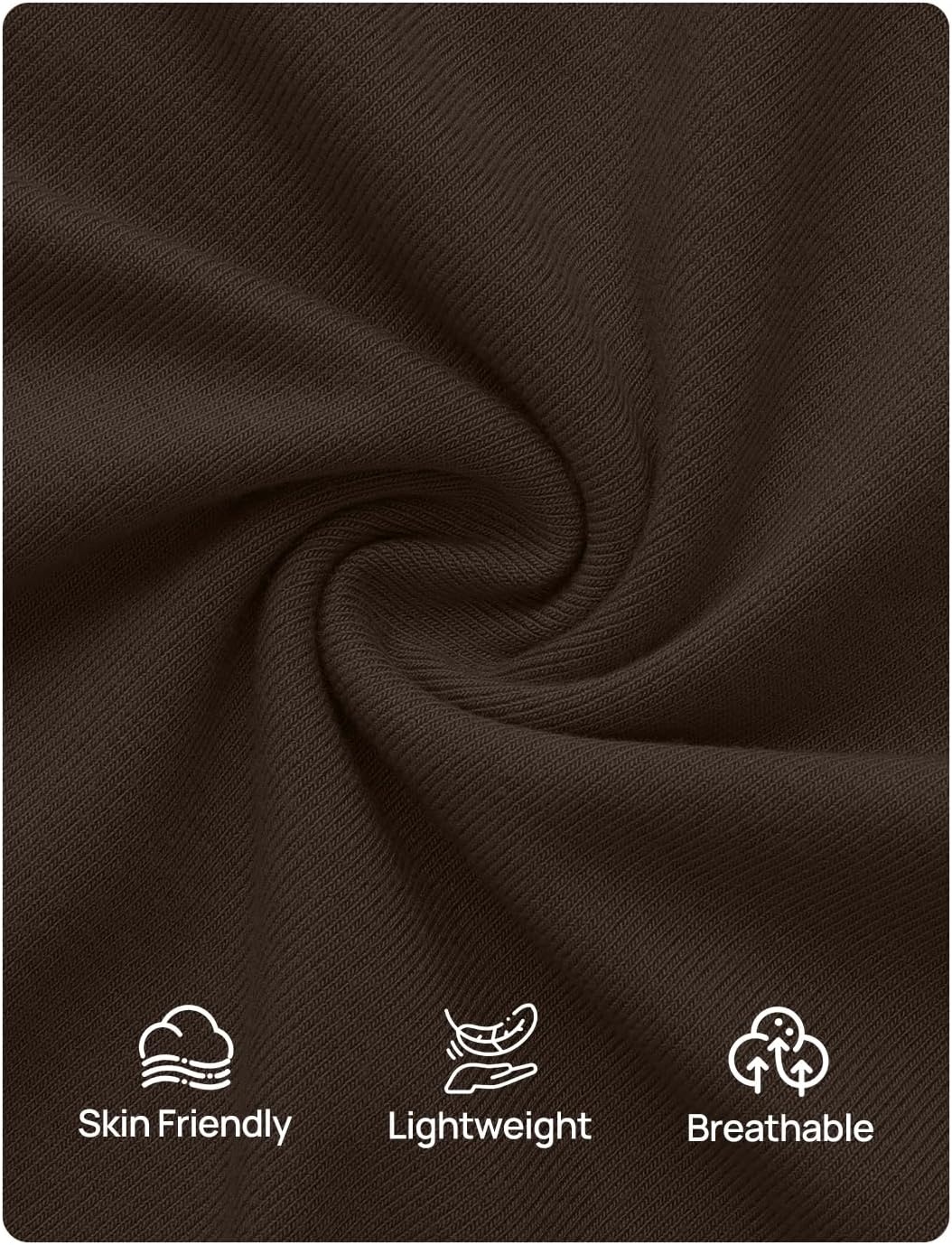 image:imageZESICA Womens 34 Sleeve Asymmetrical Fall Shirts Ruched Going Out TopsCoffee Brown
