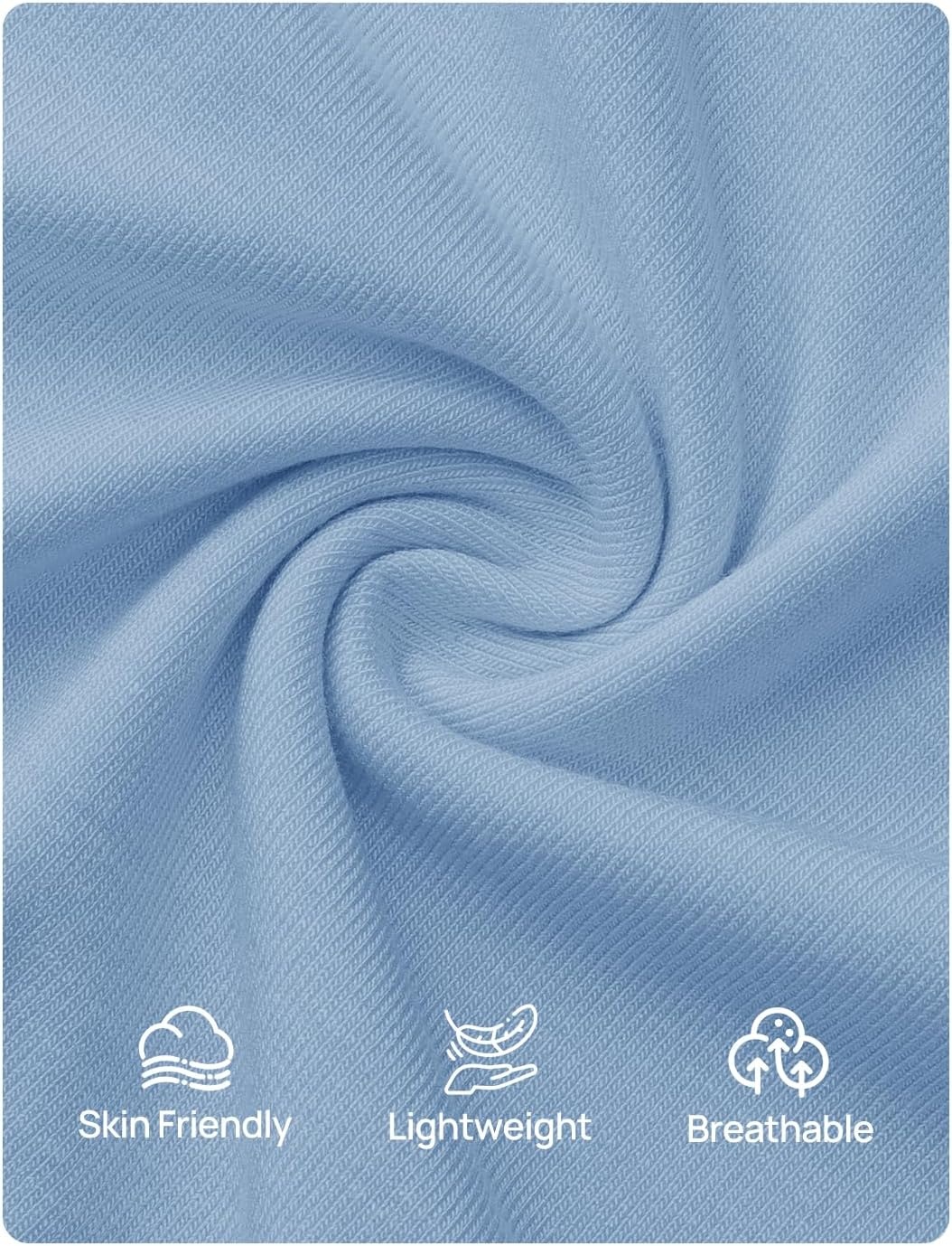 image:imageZESICA Womens 34 Sleeve Asymmetrical Fall Shirts Ruched Going Out TopsLight Blue