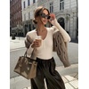 ZESICA Fall Long Sleeve Henley Shirts for Women Dressy Casual 2026(Apricot)