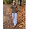 ZESICA Women’s Lightweight Fitted Cardigan Sweaters 2026 Fall Outfits(Khaki Coffee)