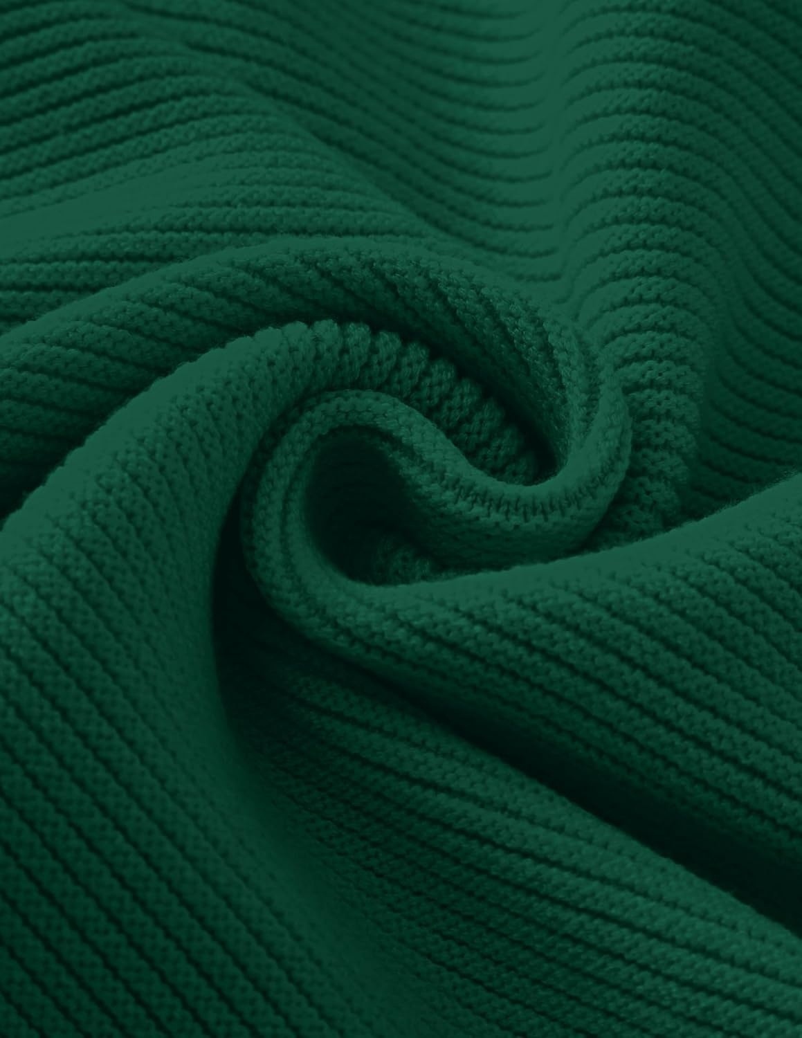 image:imageZESICA Fall Sweaters for Women Long Sleeve Knit Sweater TopsForestgreen