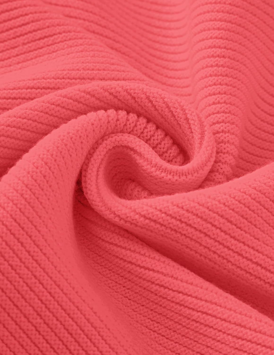 image:imageZESICA Fall Sweaters for Women Long Sleeve Knit Sweater TopsWatermelon