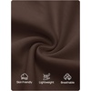 ZESICA Women’s Fall 2 Piece Dressy Pant Sets Work Office Outfits(Brown)