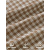 ZESICA Women’s Floral Off Shoulder Fall Long Sleeve Y2K Going Out Work Tops(Plaid Brown)