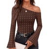 Brown Polka Dot